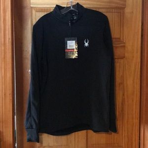 Spyder men’s neck zip down sweatshirt